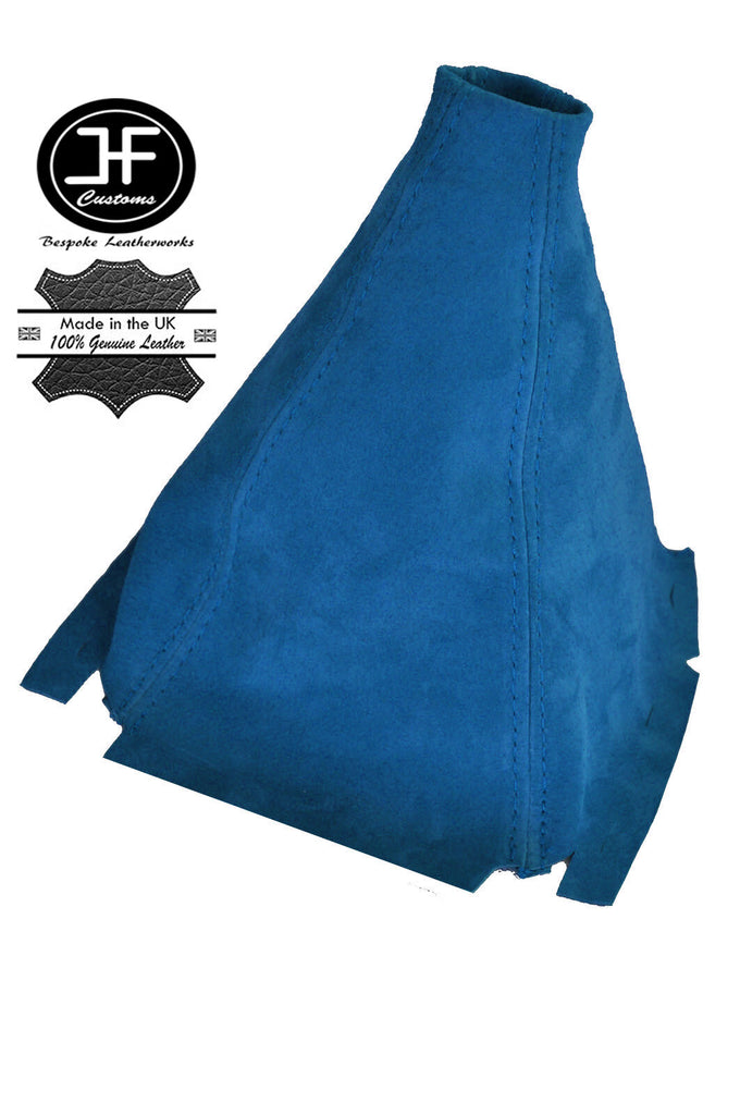 100% REAL BLUE SUEDE FITS HONDA CIVIC 1992-1995 GEAR STICK GAITER SHIFTER