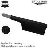 BLACK STITCH LEATHER HANDBRAKE COVER FOR VAUXHALL VIVARO 2019-2022 CUSTOM NEW