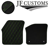 GREEN DIAMOND STITCH VINYL 4X TAILORED FLOOR CARPET FOR SEAT MII 11-21 JF1