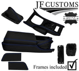 BLUE  STITCH LEATHER COVERS FOR  NISSAN 300ZX Z32 FULL INTERIOR RECOVERY KIT ST2