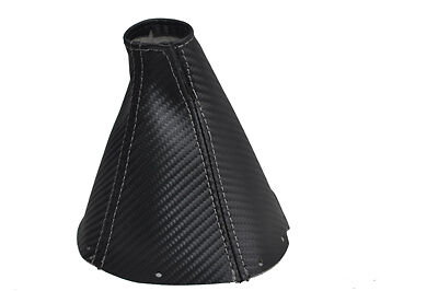 FITS TOYOTA SUPRA MK4 CARBON FIBER GAITER GREY STITCH CUSTOM NEW MADE IN UK