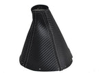FITS TOYOTA SUPRA MK4 CARBON FIBER GAITER GREY STITCH CUSTOM NEW MADE IN UK