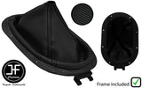 BLACK STITCH CARBON VINYL GEAR GAITER+PLASTIC FRAME FOR JEEP WRANGLER 07-10