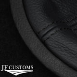 FITS KIA SPORTAGE 10-15 BLACK & BLACK LEATHER GEAR + SURROUND COVER + FRAMES