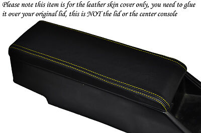 YELLOW STITCH FITS DATSUN 240Z 260Z 280Z 79-83 LEATHER ARM REST LID COVER