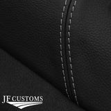 FITS VW GLOF MK1 MK2 POLO MK2  SCIROCCO GREY STITCH LEATHER KNOB COVER