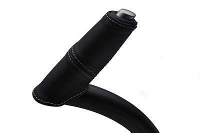 FITS AUDI A3/S3 04-11 white stitch LEATHER HANDBRAKE HANDLE COVER CUSTOM NEW