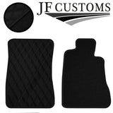 BLACK DIAMOND STITCH VINYL 4X TAILORED FLOOR CARPETS FOR LEXUS GS 300 07-13 JF1