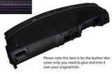 PURPLE  STITCH DASH DASHBOARD LEATHER COVER FITS SUBARU IMPREZA WRX STI 98-00