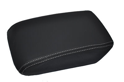 FITS INFINITI G20 BLACK LEATHER ARMREST COVER white st CUSTOM NEW MADE IN UK