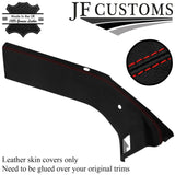 RED STITCH ITALIAN LEATHER HALO ROOF TRIM COVERS FITS CORVETTE C4 84-96