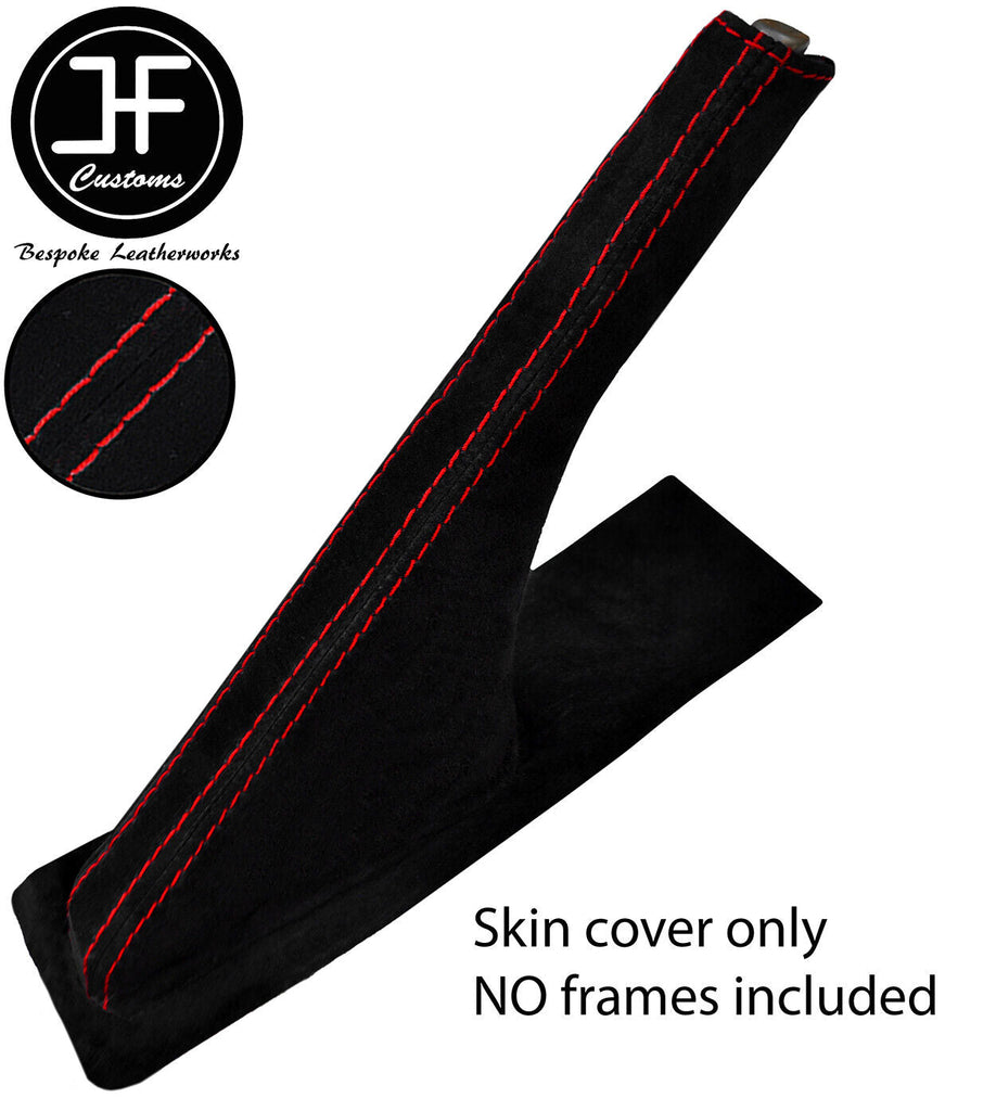 RED STITCH HANDBRAKE GAITER SUEDE COVER FOR FOR HONDA INTEGRA 94-01 TYPE R