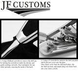 BLACK STITCH ITALIAN LEATHER AUTO DCT GEAR + FRAME FOR BMW E90 E92 E93