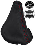 RED STITCHING REAL LEATHER MANUAL GEAR GAITER FITS AUDI A2 1999-2005 CUSTOM NEW