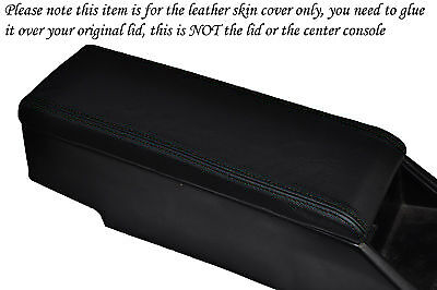 BLACK STITCHING  FITS DATSUN 240Z 260Z 280Z 79-83 LEATHER ARM REST LID COVER