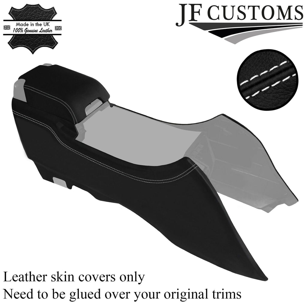 WHITE STITCH LEATHER CENTRE CONSOLE COVER FOR RANGE ROVER L320 SPORT 05-13