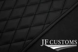 BLACK  DIAMOND VINYL 4X TAILORED FLOOR CARPET FOR RANGE ROVER SPORT 09-13 JF1