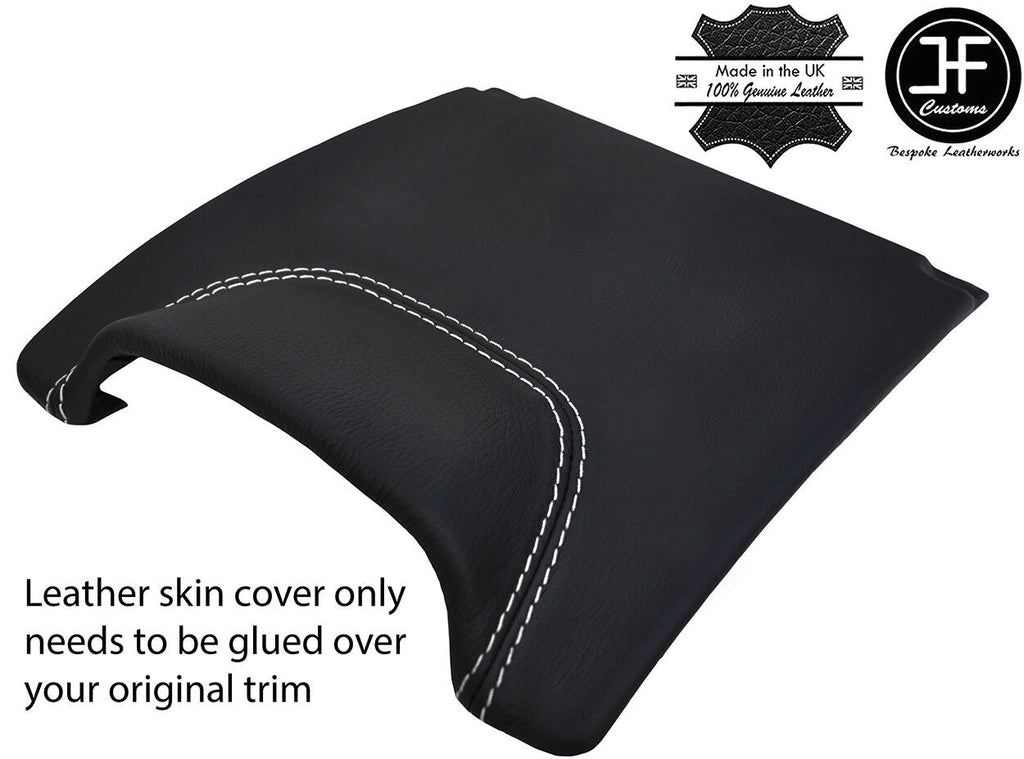 WHITE STITCH LOWER DASH STEERING TRIM LTHR COVER FOR MAZDA MX5 MK2 MIATA 98-05