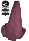 PINK LEATHER MANUAL GEAR GAITER FITS PEUGEOT 107 CITROEN C1 TOYOTA AYGO 09-14