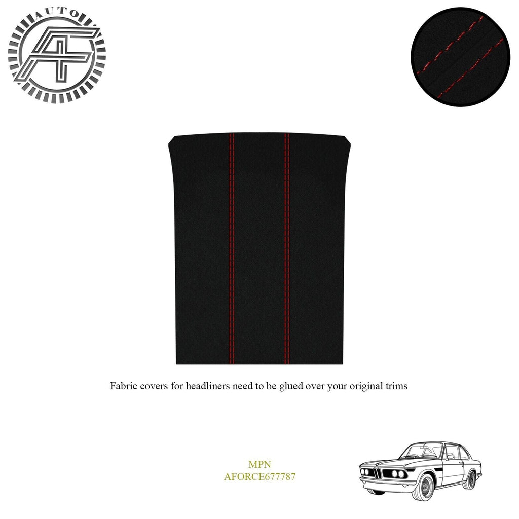 LUXE SUEDE CUSTOM HEADLINER COVER FOR BMW E12 5 SERIES 4-DOOR SEDAN 1972-1981