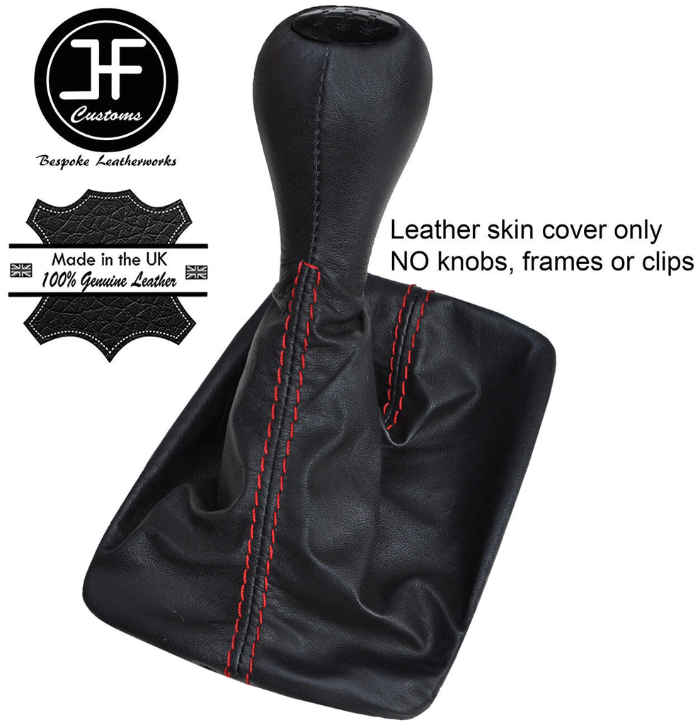 RED STITCHING GENUINE LEATHER MANUAL GEAR GAITER FITS PORSCHE 928 S2 S4 77-95