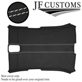 WHITE STITCH D GREY SUEDE HEADLINER ROOF COVER FOR JAGUAR X350 XJ8 04-07 5 DOOR