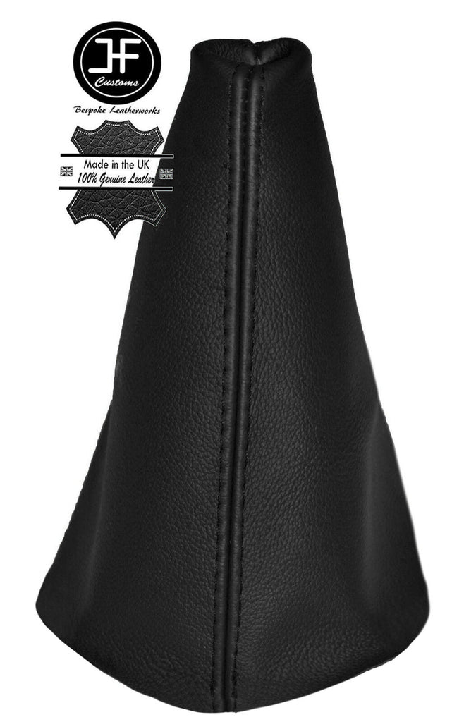 BLACK LEATHER MANUAL GEAR STICK GAITER COVER FITS LAND ROVER FREELANDER 03-05