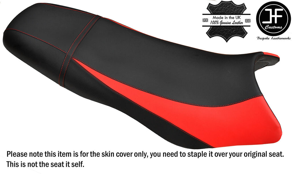 STYLE 2 BLACK & B RED CUSTOM FITS SEADOO GSX GS RFI 96-04 VINYL SEAT COVER STRAP