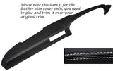 WHITE STITCH TOP DASH DASHBOARD LEATHER COVER FITS PORSCHE 911 930 & SC 75-84