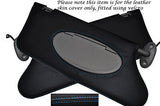 BLUE STITCHING FITS ROVER 75 MG ZT 1999-2005 2X SUN VISORS LEATHER COVERS ONLY