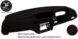 RED  STITCH FULL DASHBOARD KIT LUXE SUEDE COVER FOR BMW E90 E91 E92 E93 SATNAV