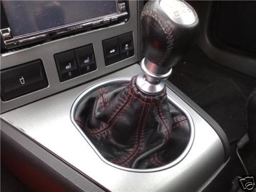 FITS FORD MONDEO 3 MK3 01-03 GEAR BOOT GAITER RED ST COVER CUSTOM NEW MADE IN UK