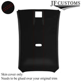 DARK RED STITCH LUXE SUEDE HEADLINER COVER FITS FORD FIESTA MK7 13-17 CUSTOM NEW