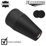 FITS LAMBORGHINI GALLARDO 2005 BLACK & BLACK LEATHER SCREW-ON GEAR KNOB