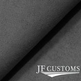 GREY STITCH RED SUEDE 2X FRONT DASH TRIM COVERS FITS BMW F30 F31 11-18