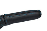 blue stitch FITS MAZDA MX5 MK1 MK2 MIATA 89-03 LEATHER HANDBRAKE HANDLE COVER