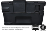 GREY STITCH TAILGATE DOOR CARD LEATHER COVER FITS LAND ROVER DEFENDER 90 88-02