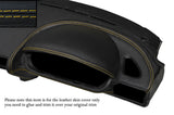 YELLOW STITCH DRIVER SIDE SPEEDO DASH TRIM LEATHER SKIN COVER FITS BMW Z3 95-03