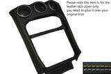 YELLOW STITCH CENTRE DASH TRIM SKIN COVER FITS ALFA ROMEO GTV SPIDER 916 95-05