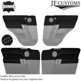 CREAM STITCH LEATHER 4X FRONT REAR DOOR CARD COVERS FOR RANGE ROVER L494 13-21