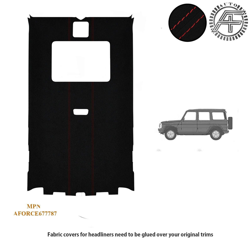 LUXE SUEDE HEADLINER COVER FITS MERCEDES G CLASS W463