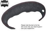 RED STICH INSTRUMENT GREY PU SUEDE COVER FITS PORSCHE 986 BOXSTER 911 996