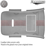 DSG2 RED STITCH L GREY LUXE SUEDE SUNROOF HEADLINER COVER FOR GOLF MK6 09-14