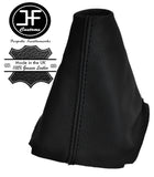 BLACK STITCH REAL LEATHER MANUAL GEAR GAITER FITS HYUNDAI I20 2013-2017