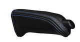blue stitch FITS BMW 3 SERIES E90 E91 E92 E93 HANDBRAKE HANDLE LEATHER COVER