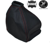 RED STITCH FITS FORD MONDEO MK1 MK2 COUGAR 1993-2002 GEAR GAITOR LEATHER
