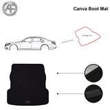 FITS MERCEDES S CLASS SEDAN 2013-2020 TRUNK / BOOT MAT MADE WITH CANVA