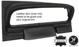 BLACK STITCH SPEEDO BEZEL CLUSTER LEATHER HOOD COVER FITS DODGE JOURNEY 09-11