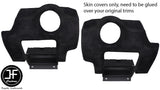BLACK STITCH 2X SIDE VENT PANEL SUEDE COVERS FOR LOTUS ELISE EXIGE S2 07-13
