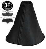 BLACK STITCH MANUAL REAL LEATHER GEAR GAITER FITS RANGE ROVER EVOQUE 2011-2016